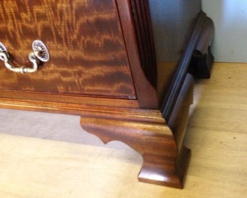 fig 1. Mahogany Chest of Drawers