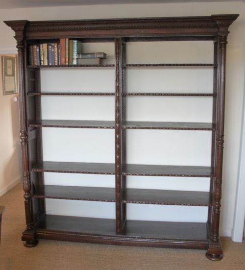Large Oak Bookcase