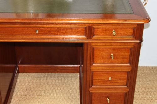 fig 1. Mahogany desk