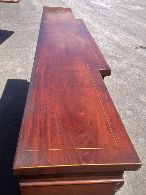 fig 1. MAHOGANY BOOKCASE