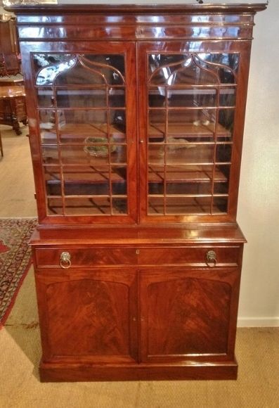 Mahogany Bookcase