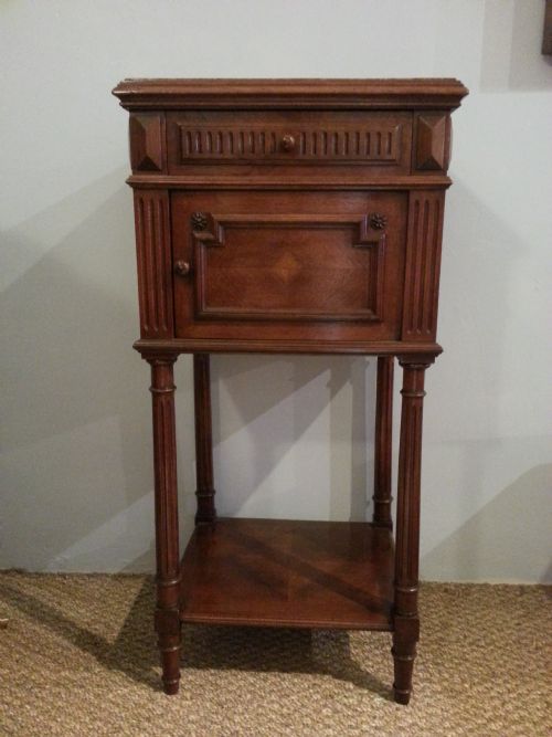 Marble Top Bedside Cabinet