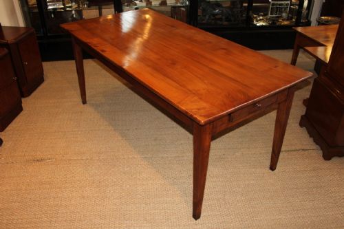 Cherry Wood Farm House Table / Kitchen Table / Dining Table