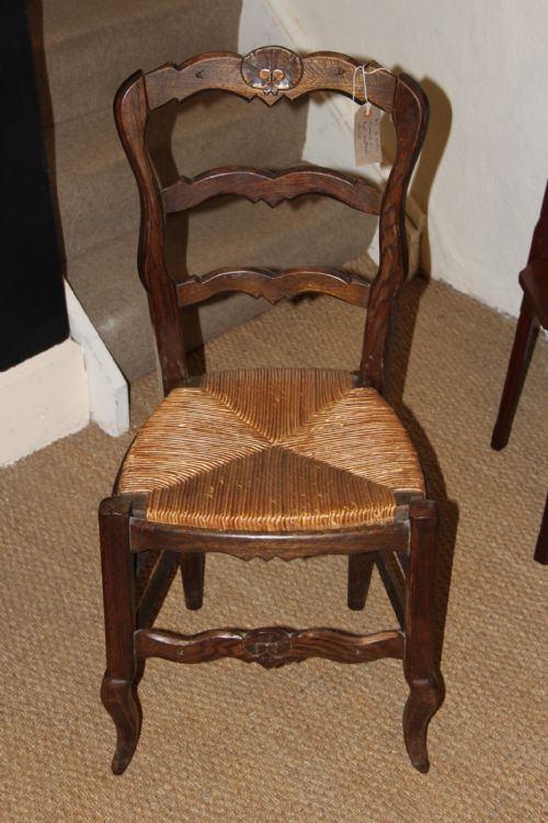 Set of 4 Oak Framed Chairs