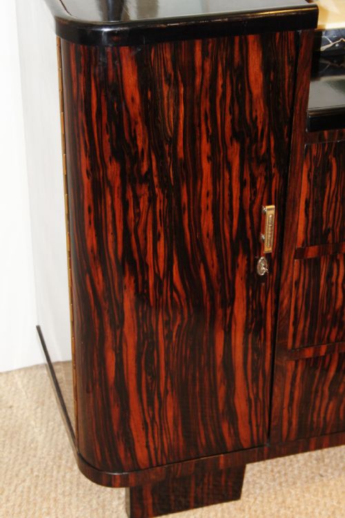 fig 1. Art deco side cabinet / cocktail cabinet
