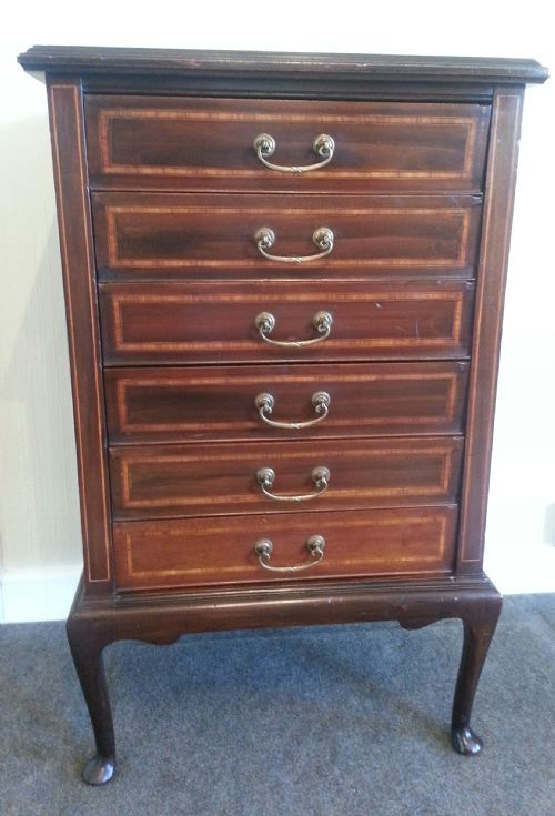 Edwardian Music Cabinet