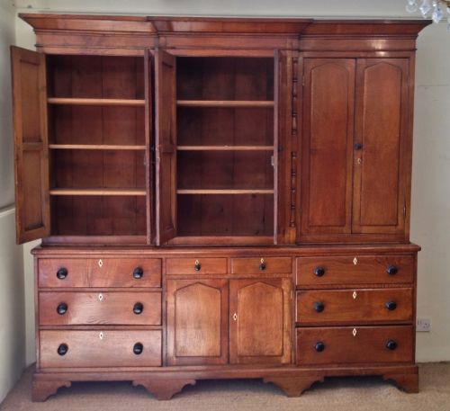 fig 1. Antique dresser/ housekeepers cupboard