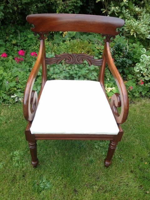 Desk Chair in Mahogany C 1830