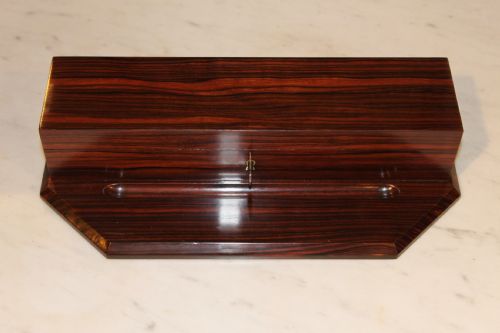 Art Deco Macassar Ebony Writing Box