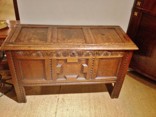 Antique Oak Coffer