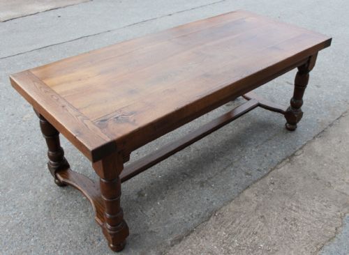 Oak Refectory Table / Farm House Table