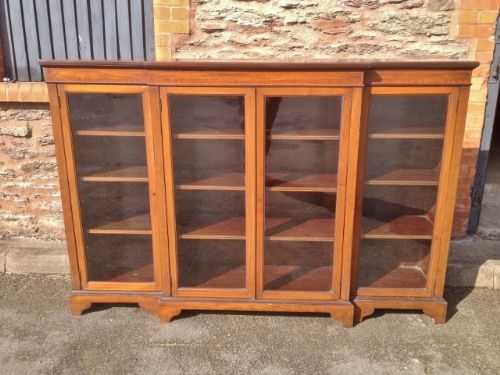 Long Antique Bookcase