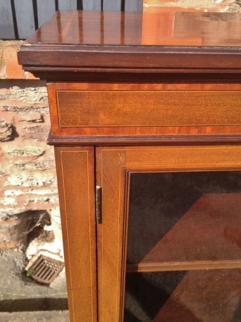 fig 1. LONG ANTIQUE BOOKCASE