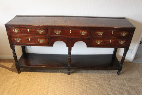 Oak Dresser Base