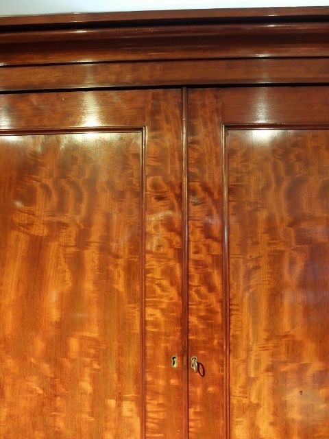 fig 1. MAHOGANY LINEN PRESS