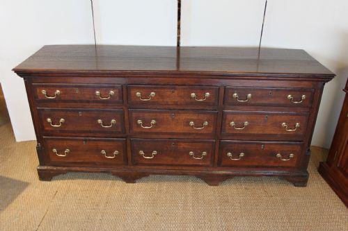 Antique Oak Dresser Base