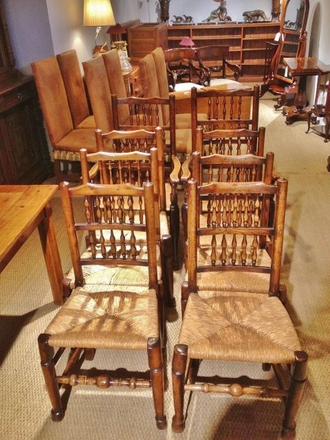 fig 1. 8 COUNTRY CHAIRS