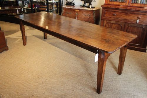 Large Elm Farmhouse Table / Kitchen Table / Dining Table