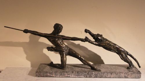Art Deco Bronze " Decoux "