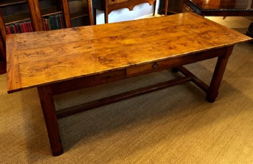 Elm Farm House Table / Refectory Table