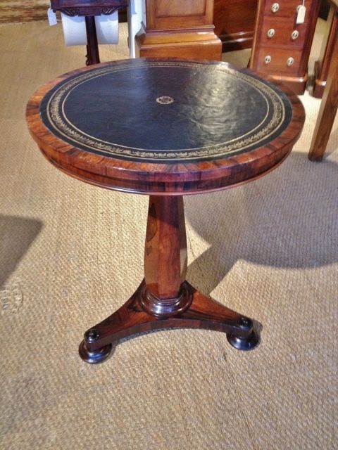 Rosewood Occasional Table English C 1850
