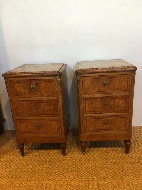 Pair of Bedside Cabinets