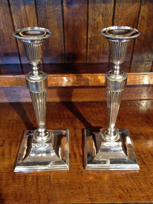 Silver Plated Candlesticks
