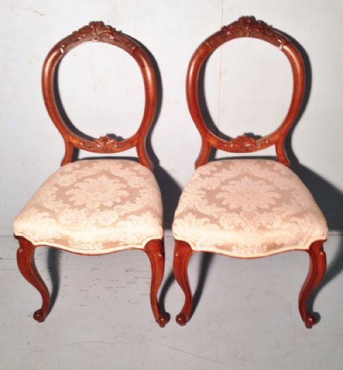 Pair of Mahogany Chairs