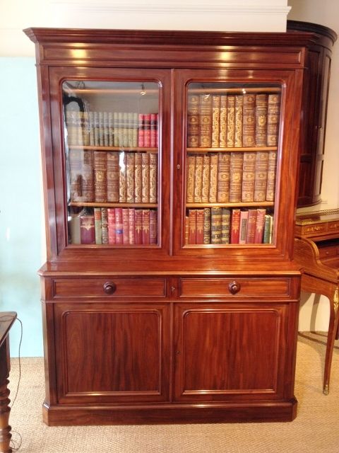 Mahogany Bookcase.