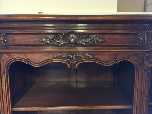 fig 1. Walnut bookcase
