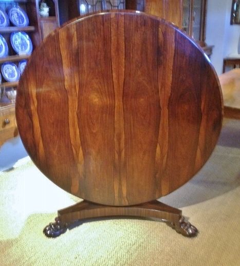 Antique Dining Table Rosewood C 1840
