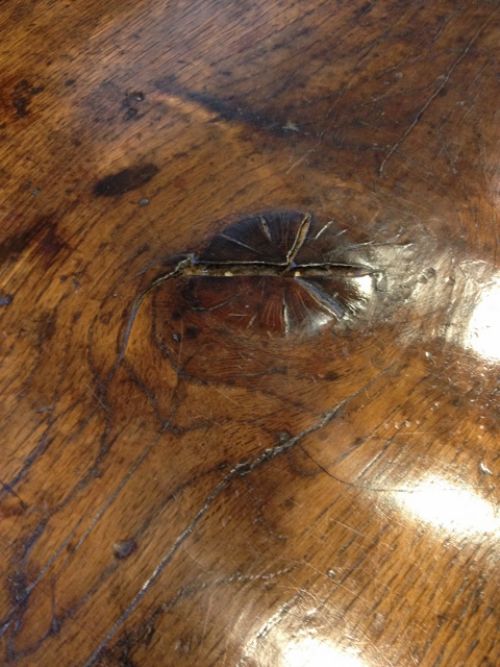 fig 1. FARMHOUSE TABLE / KITCHEN TABLE / DINING TABLE