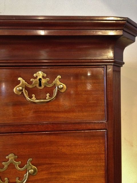 fig 1. CHEST ON CHEST MAHOGANY C 1800