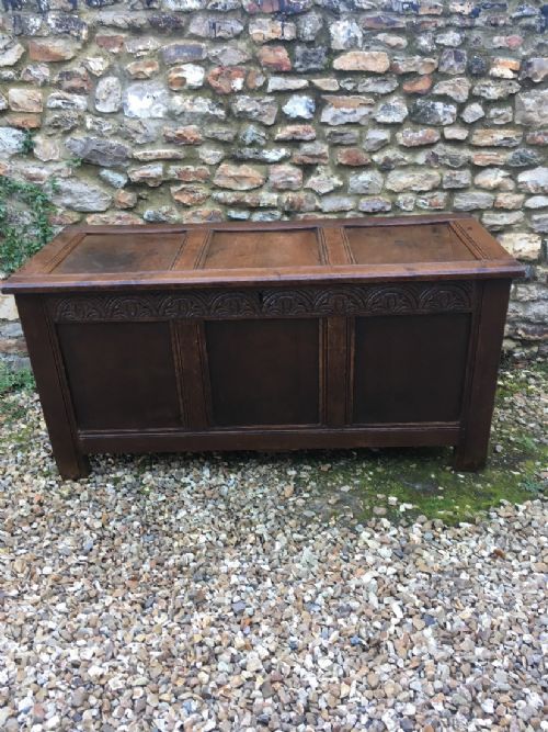 Oak Coffer