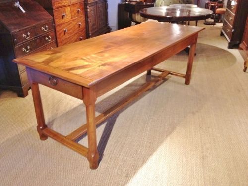fig 1. FARMHOUSE TABLE/ KITCHEN TABLE CHERRYWOOD