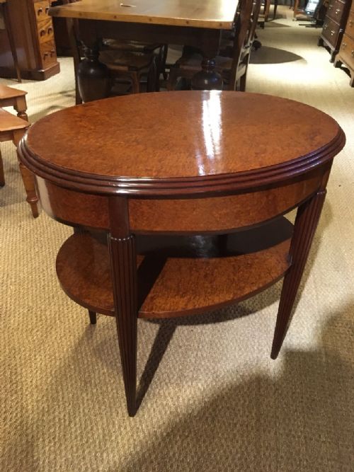 Art Deco Burr Elm Table