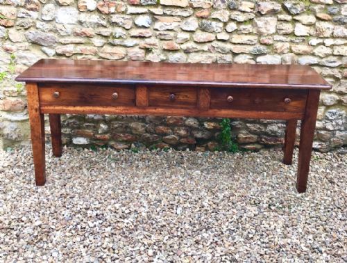 Oak Dresser Base / Server