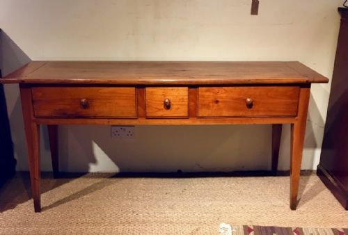 Cherry Wood Server / Dresser Base