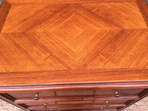 CHEST OF DRAWERS IN ROSEWOOD C 1890 - ADDITIONAL PHOTO 1