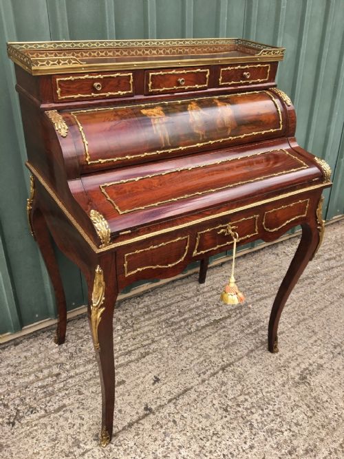 fig 1. WRITING BUREAU. BUREAU DE DAME. FRENCH C 1880.