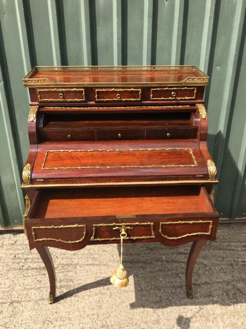 fig 2. WRITING BUREAU. BUREAU DE DAME. FRENCH C 1880.