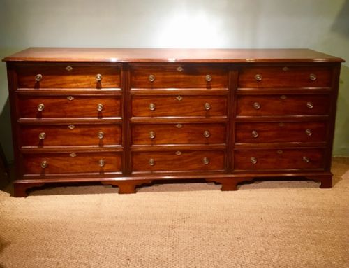 Large Bank of Drawers / Haberdashers Drawers