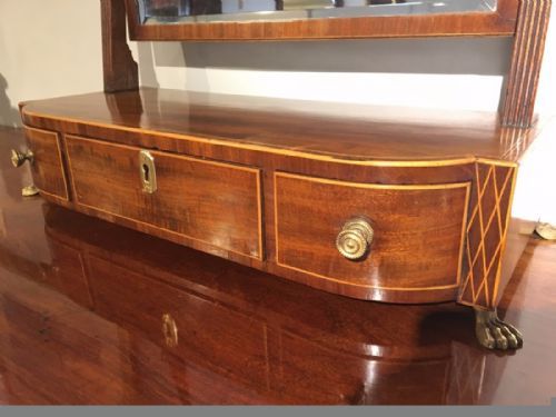 fig 1. DRESSING TABLE MIRROR. MAHOGANY C 1800