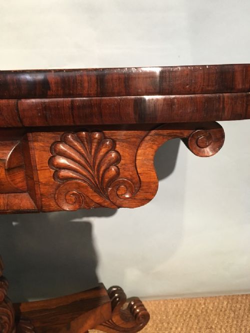 fig 2. Antique card table