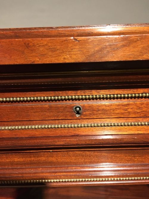 fig 1. Mahogany 2 door bookcase