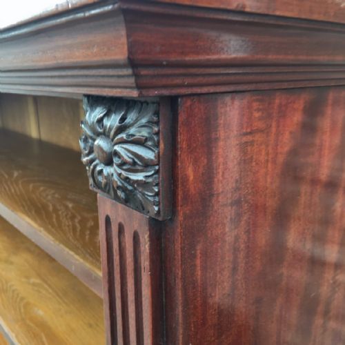 fig 1. LARGE MAHOGANY BOOKCASE c1910