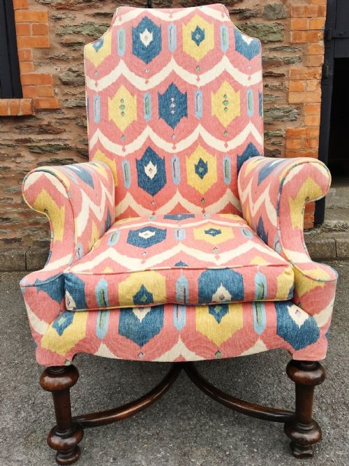 Wing Back Armchair C1880