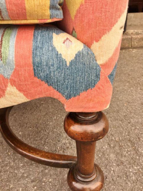 fig 1. WING BACK ARMCHAIR C1880