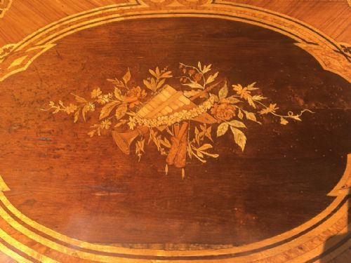 fig 1. Sofa table / writing table. C 1890