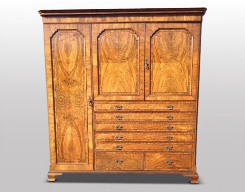 Wardrobe.  C 1920. Walnut